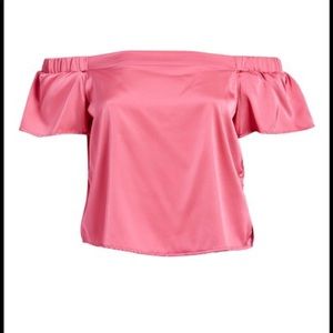 NEW Forever 21+ Plus Sizes Flutter Sleeve Off Shoulder Top Size 3x NWT